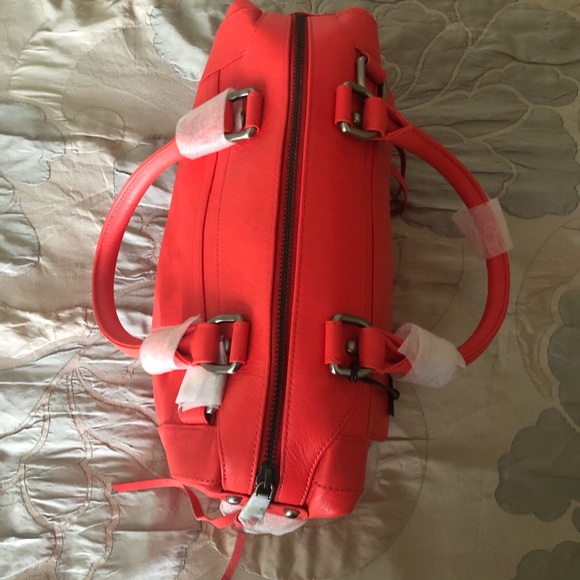 Rebecca Minkoff MAB Mini Handbag - Hot Red leather - Picture 3 of 9